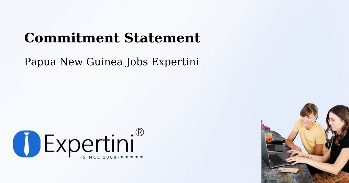 Corporate Commitment – Manus - Papua New Guinea Jobs Expertini